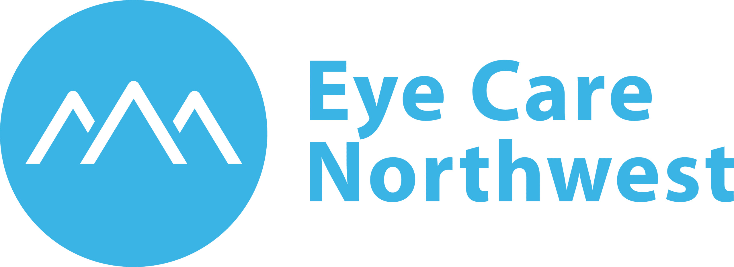 Eye Care Northwest Logo in Blue